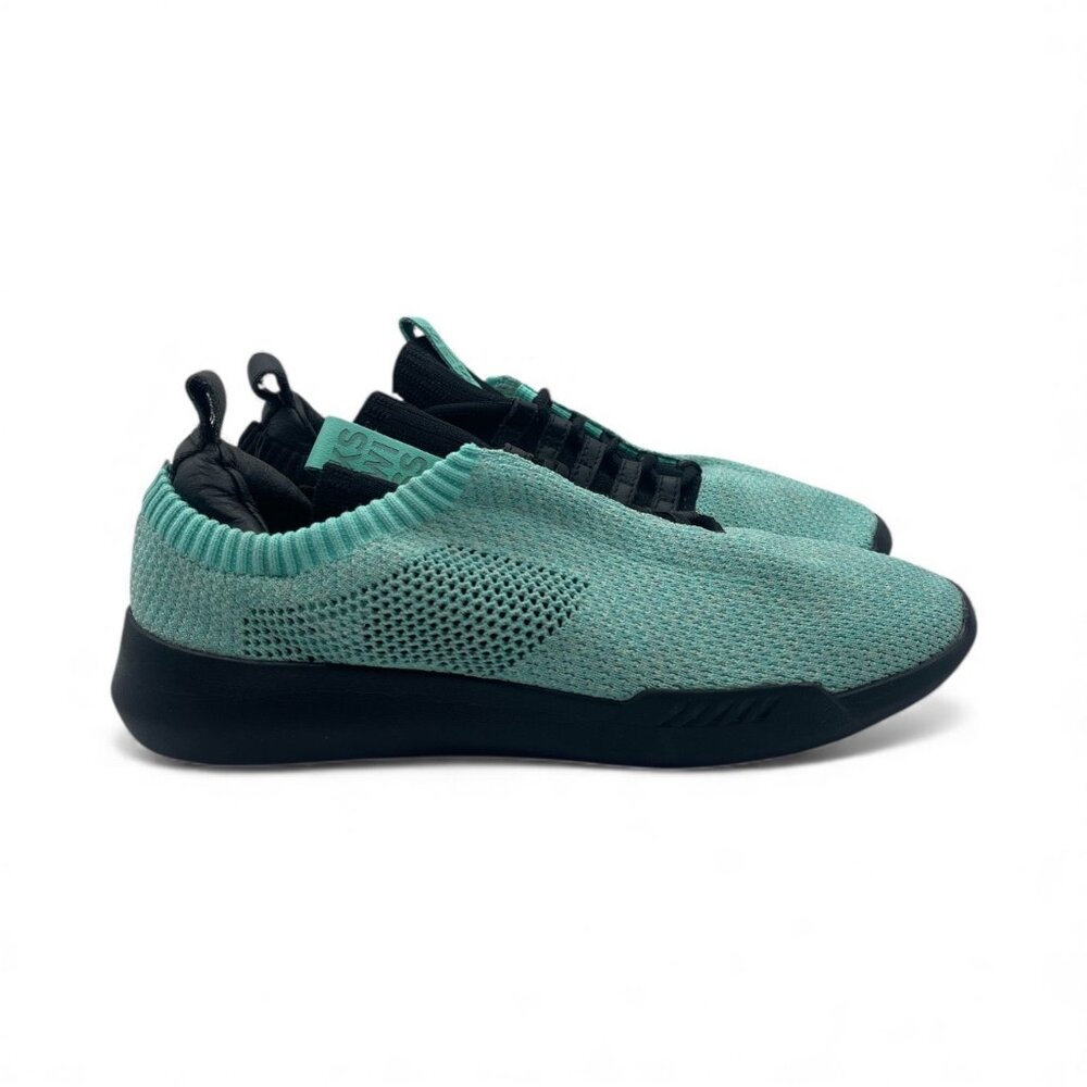 K-SWISS Men's Gen-K Icon Knit Sneaker, Cockatoo/Black Size 10